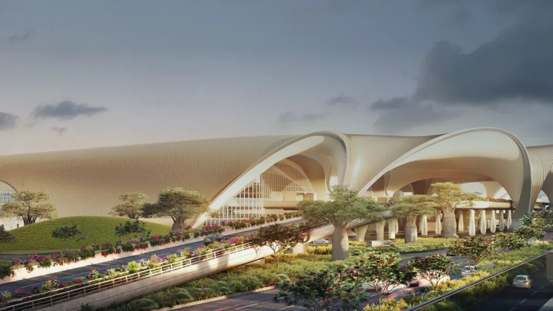 标杆案例 | 威尼斯9499圆形显示屏项目落地新孟买国际机场，，，，，，，，打造印度首个“全数字化绿色枢纽”